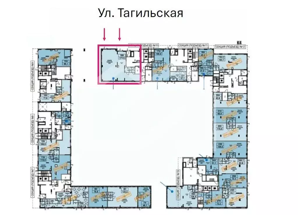 Помещение свободного назначения в Москва Тагильская ул., 2к1 (176 м) - Фото 2