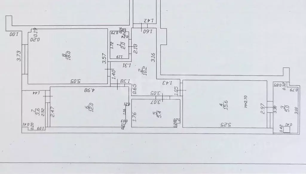 2-к кв. Краснодарский край, Анапа ул. Ленина, 15 (63.2 м) - Фото 1