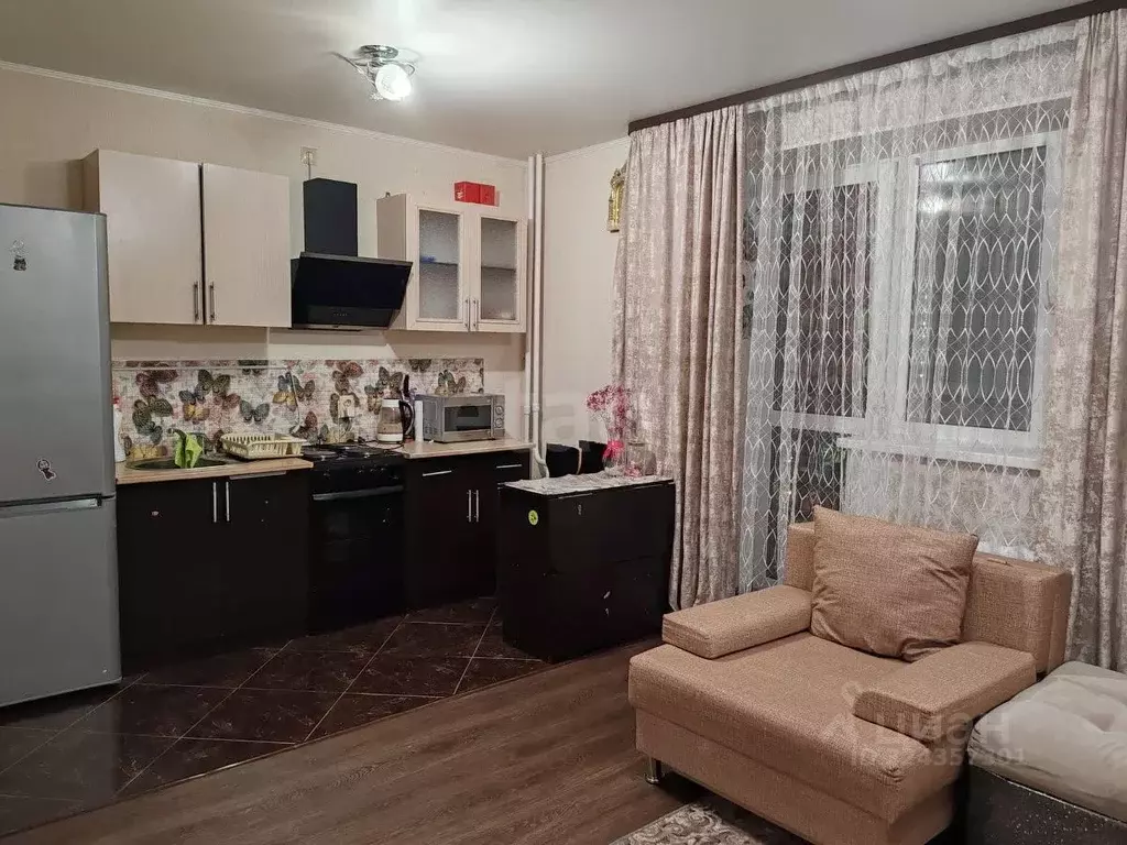 Студия Тюменская область, Тюмень Микрорайон мыс, ул. Судоремонтная, ... - Фото 1