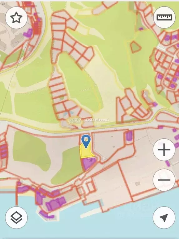 Участок в Крым, Ялта муниципальный округ, Отрадное пгт ул. Отрадная, ... - Фото 1