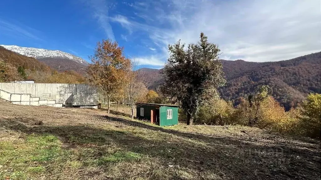 Участок в Краснодарский край, Сочи Красная Поляна пгт, ул. Ачишховская ... - Фото 1