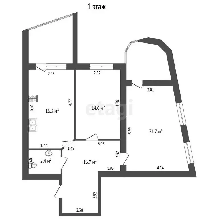 5-комнатная квартира: Якутск, улица Хабарова, 42 (146.9 м) - Фото 0