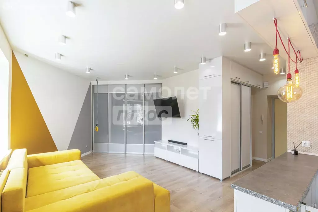 1-комнатная квартира: Омск, улица Перелёта, 31 (42.8 м) - Фото 1