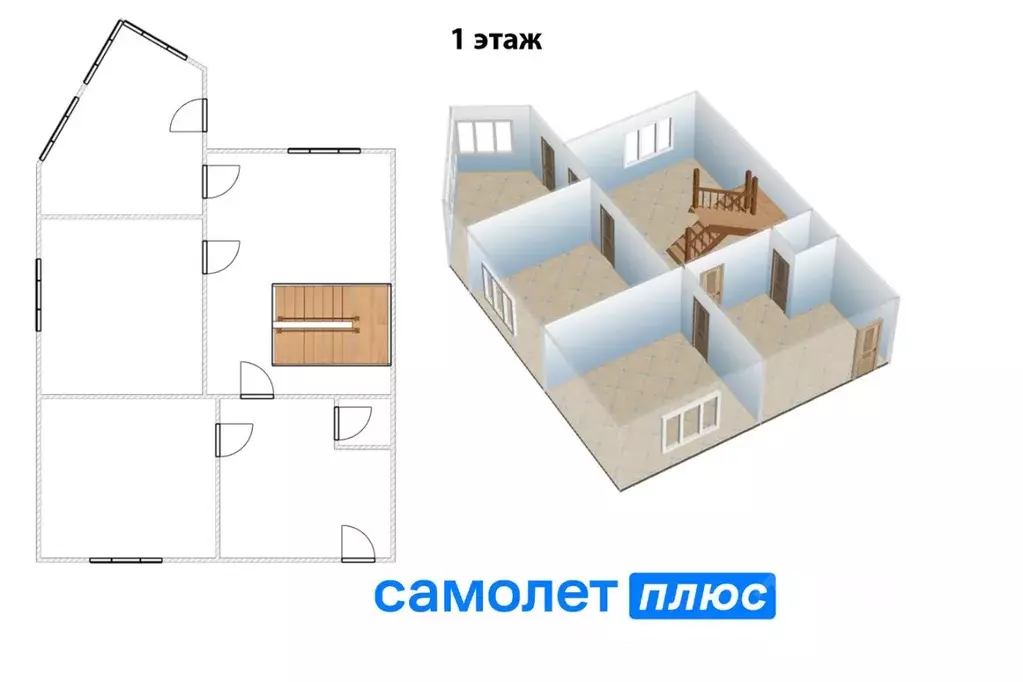 Коттедж в Кемеровская область, Кемеровский район, с. Верхотомское ... - Фото 1