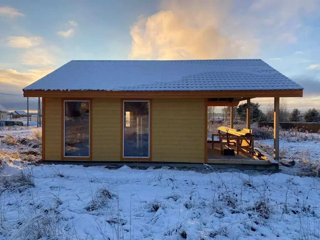 Коттедж в Ленинградская область, Приозерский район, Запорожское с/пос, ... - Фото 1