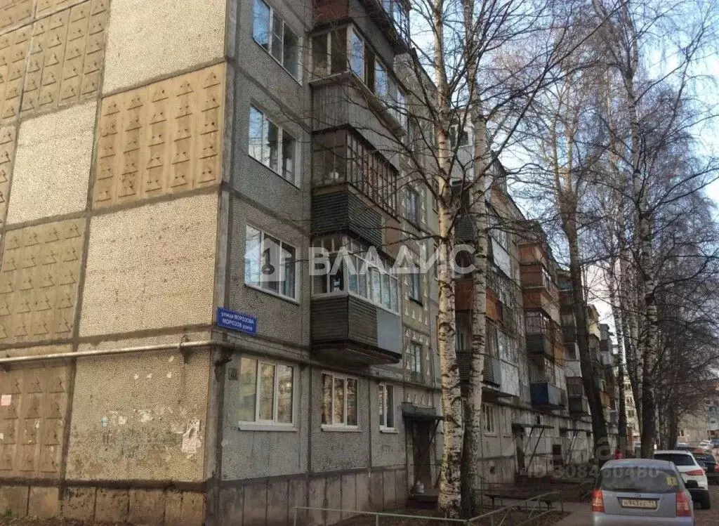 3-к кв. Коми, Сыктывкар ул. Морозова, 41 (61.7 м) - Фото 1