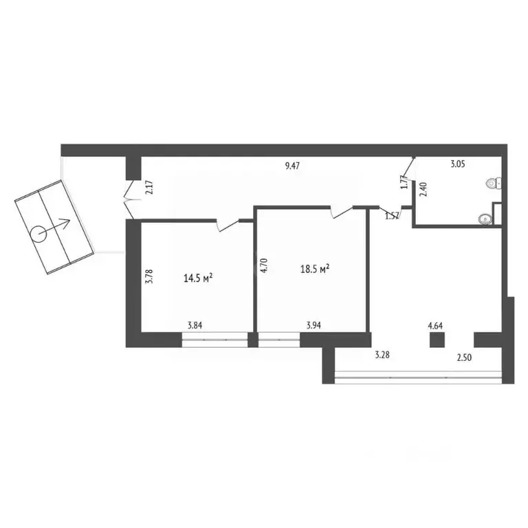 Офис в Тюменская область, Тюмень ул. Шиллера, 22 (81 м) - Фото 2