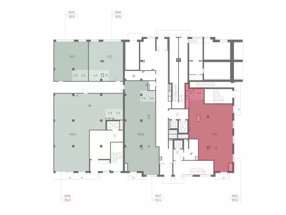 Помещение свободного назначения в Санкт-Петербург Партизанская ул., 5 ... - Фото 2