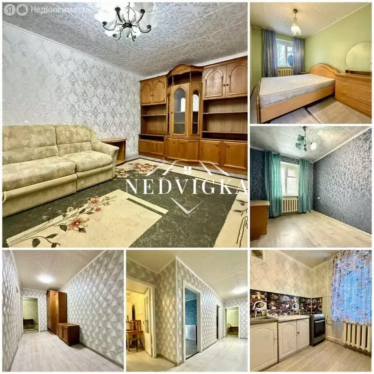 3-комнатная квартира: Мирный, Советская улица, 21 (59.5 м) - Фото 1