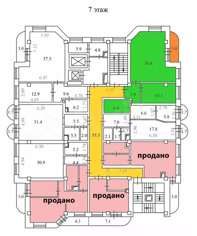 Продам офис в Бизнес-Центре, 67 м - Фото 0