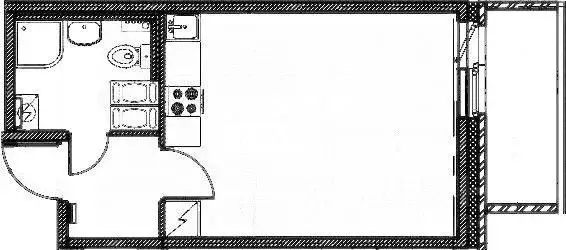 Студия Санкт-Петербург, Санкт-Петербург, Колпино ул. Севастьянова, ... - Фото 2