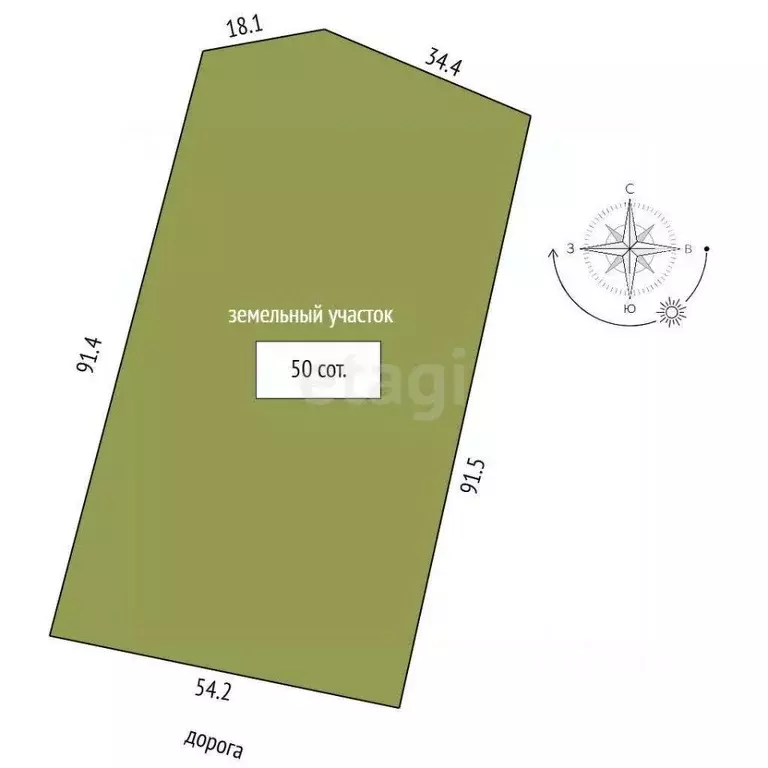 Участок в Орловская область, Орловский район, д. Глазово ул. ... - Фото 2