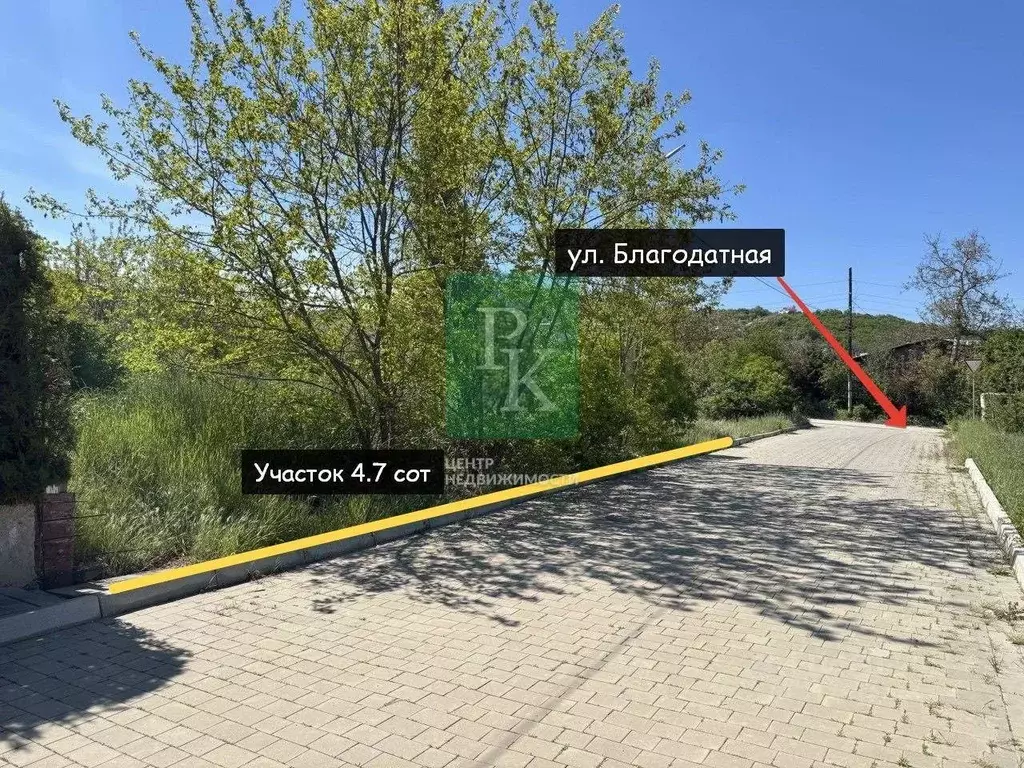 Участок в Севастополь, Севастополь, Балаклава г. ул. Мускатная, 2/1 ... - Фото 1