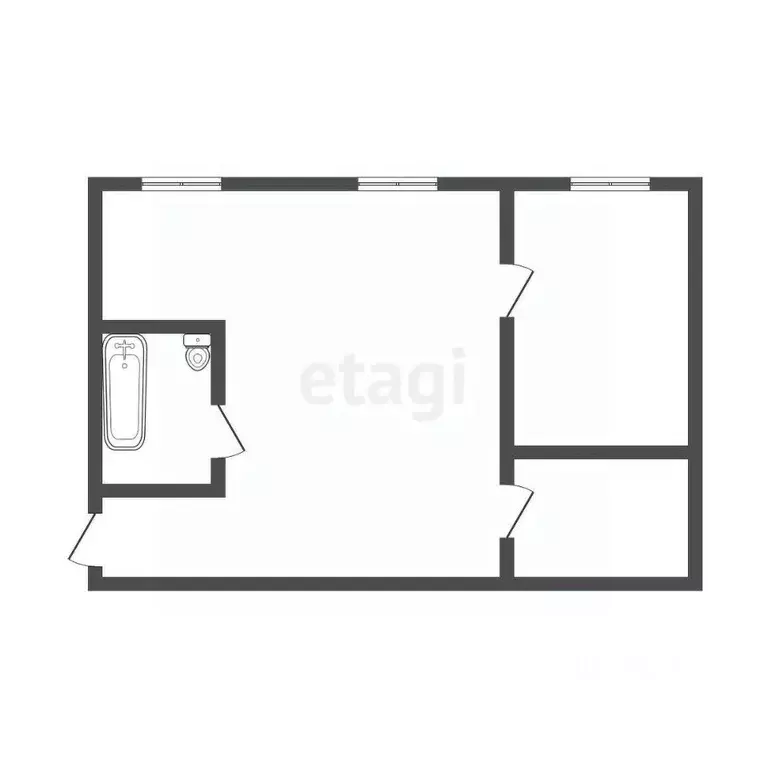 2-к кв. Иркутская область, Ангарск 11-й мкр, 7 (47.2 м) - Фото 2