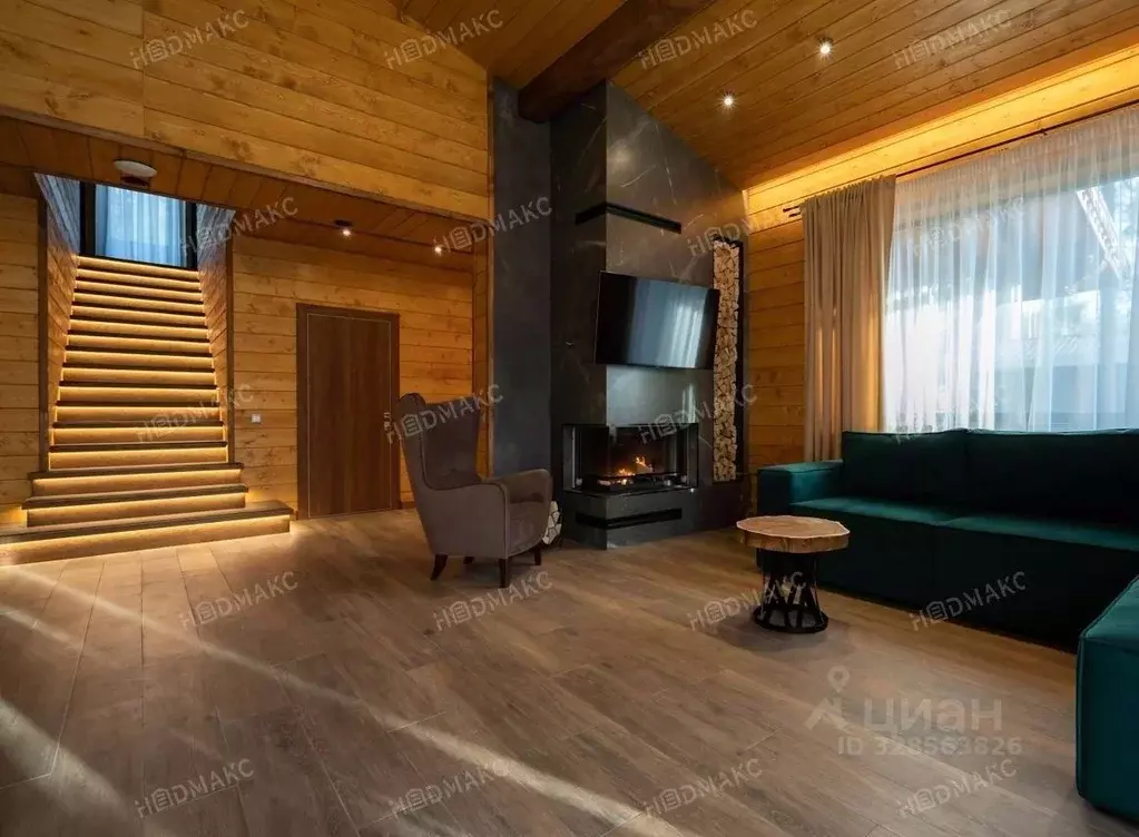 Коттедж в Ленинградская область, Всеволожский район, Бугровское ... - Фото 2