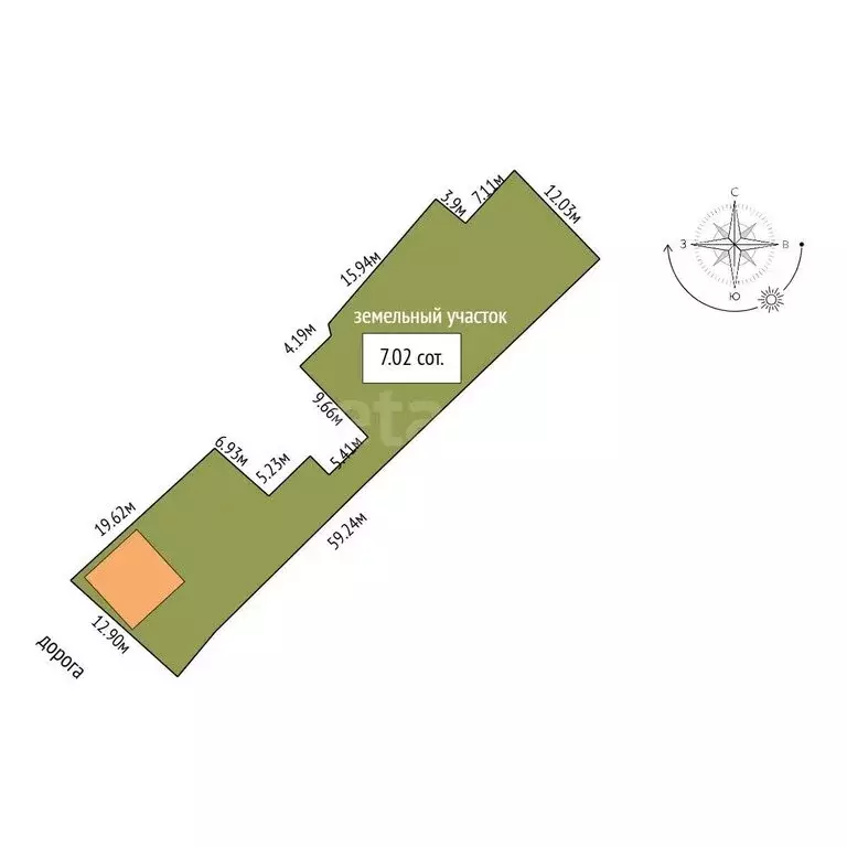 Дом в Кондрово, улица Кутузова (70 м) - Фото 1