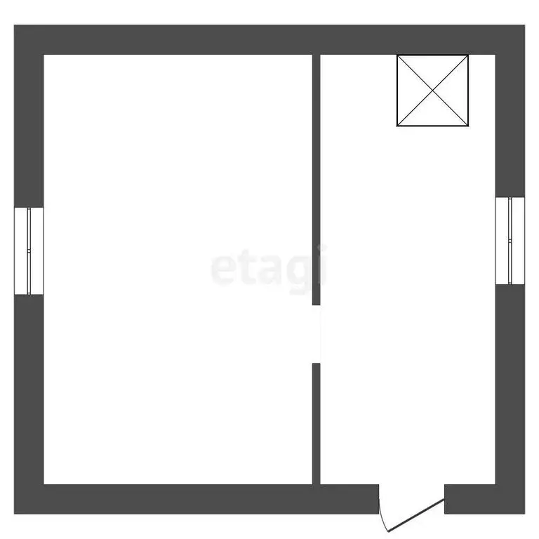 Дом в Алапаевск, коллективный сад № 4 ДОКа (23.6 м) - Фото 1