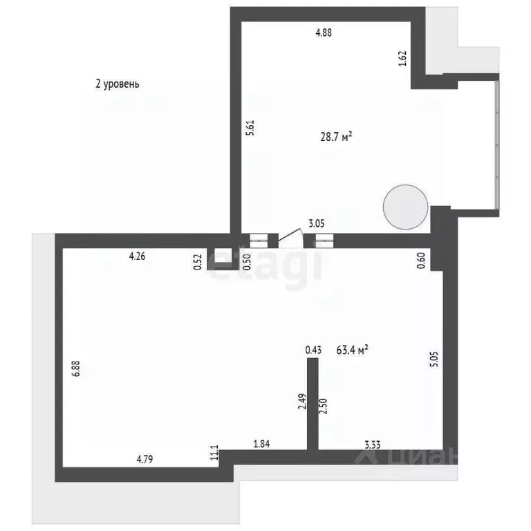 3-к кв. Севастополь ул. Генерала Саймонова, 28 (125.0 м) - Фото 1