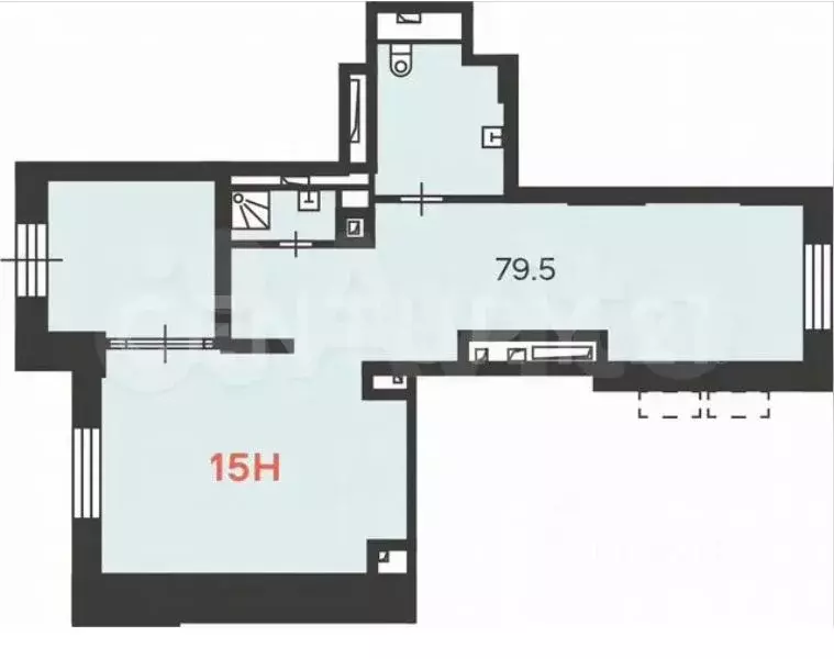 Помещение свободного назначения в Москва Алтуфьевское ш., 53к1 (80 м) - Фото 2