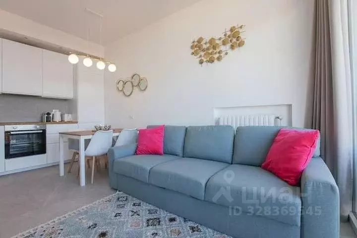 2-к кв. Краснодарский край, Сочи Завокзальный мкр, пер. Трунова, 6к1 ... - Фото 2