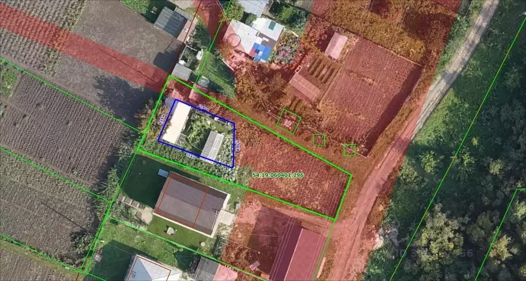 Участок в Новосибирская область, Новосибирский район, Верх-Тулинский ... - Фото 1