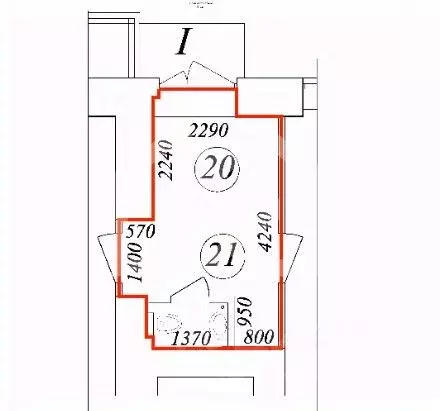 Помещение свободного назначения в Москва Нахимовский просп., 40 (12 м) - Фото 2