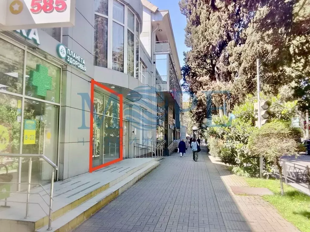 Помещение свободного назначения в Краснодарский край, Сочи Центральный ... - Фото 1