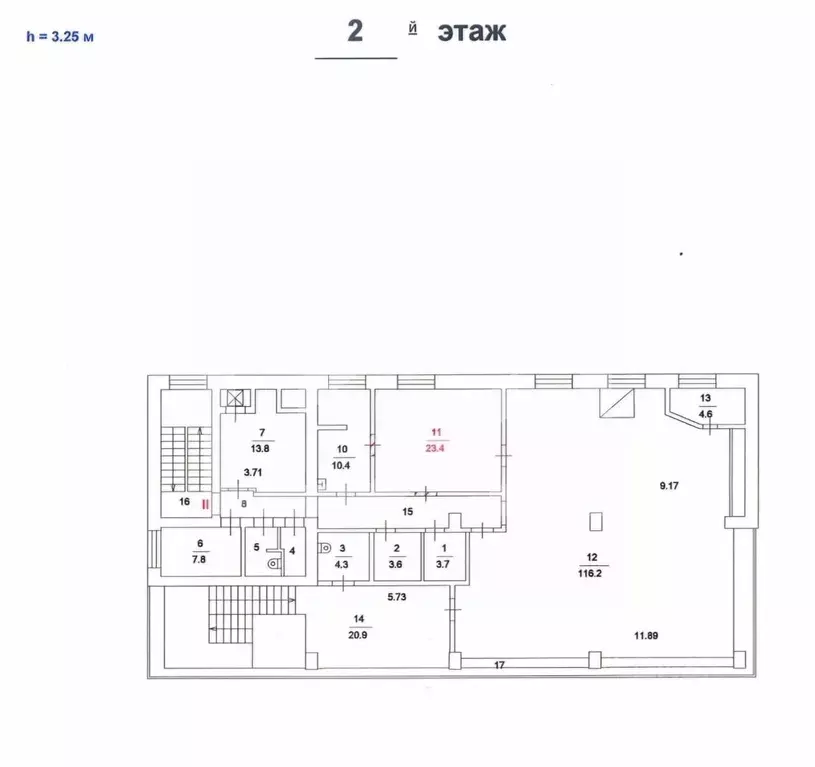 Помещение свободного назначения в Москва 9-я Северная линия, 3А (256 ... - Фото 2
