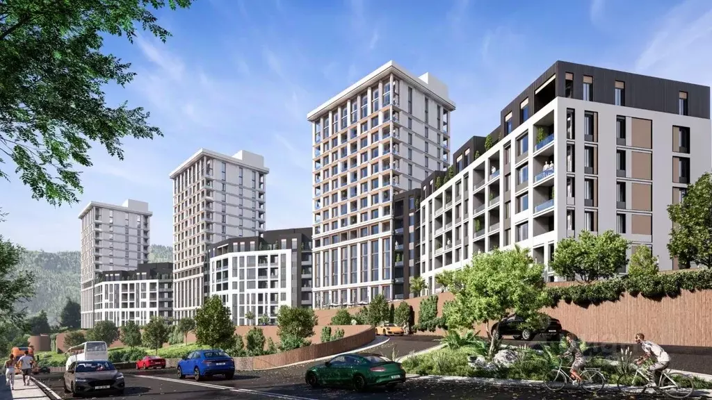 2-к кв. Крым, Ялта муниципальный округ, Массандра пгт  (56.56 м) - Фото 1