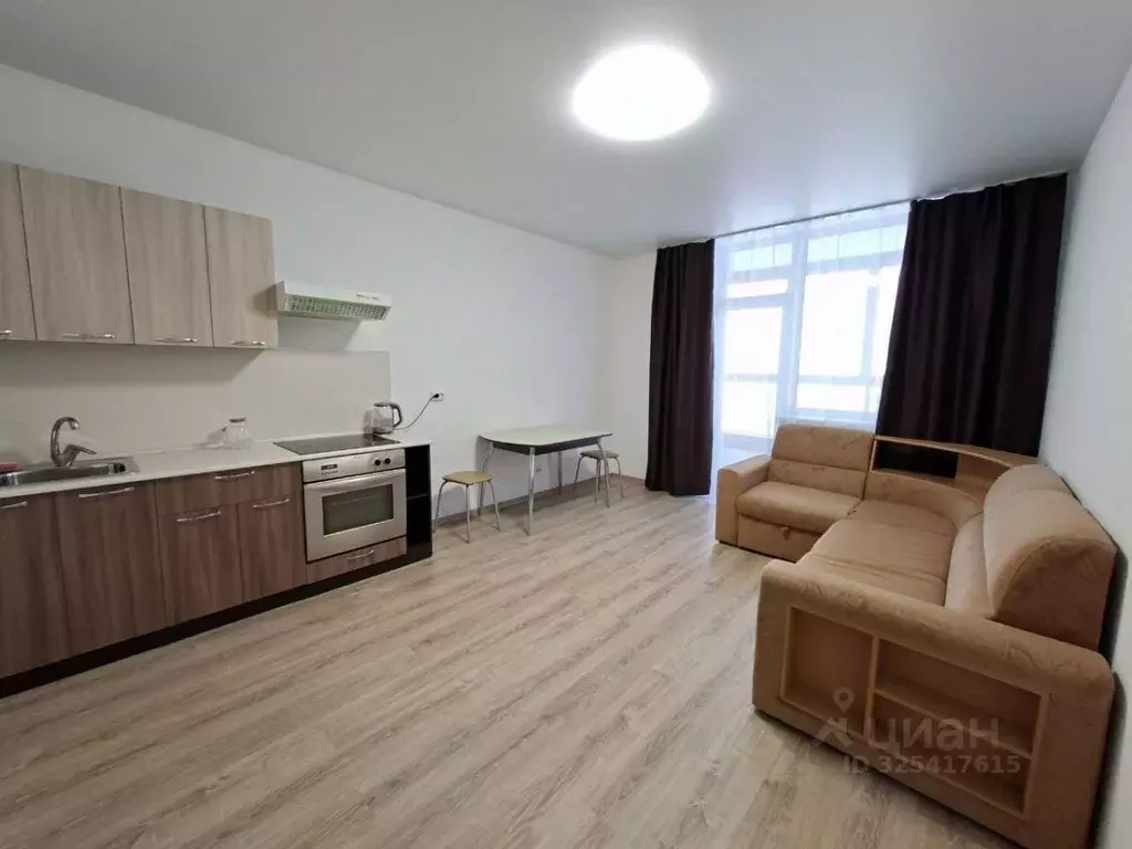 Студия Свердловская область, Екатеринбург Уктус жилрайон, Светлый мкр, ... - Фото 2