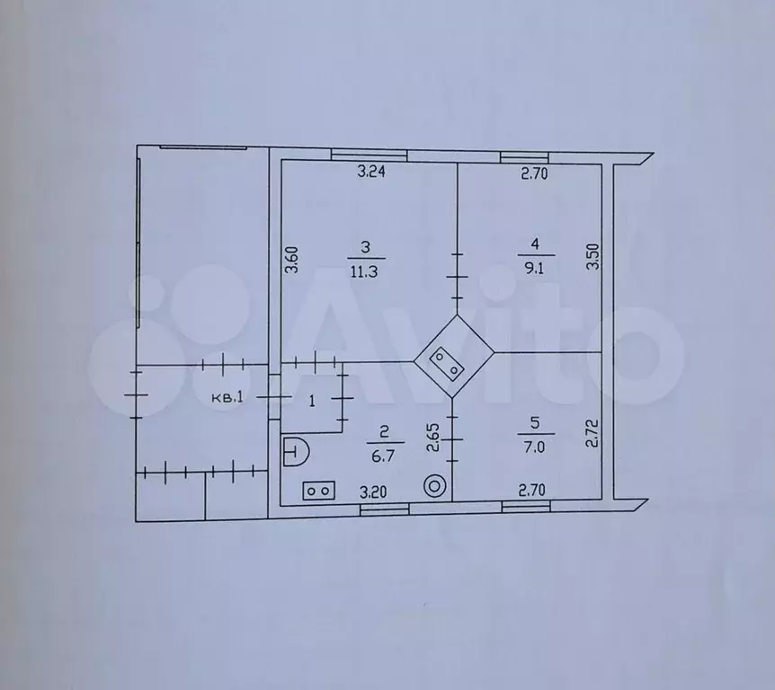 Дом 50 м на участке 5,5 сот. - Фото 0