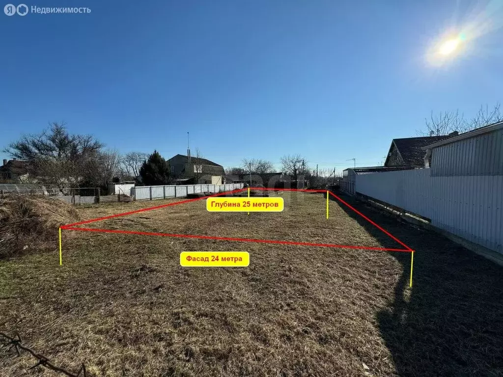 Участок в Краснодарский край, муниципальный округ Анапа, посёлок ... - Фото 1