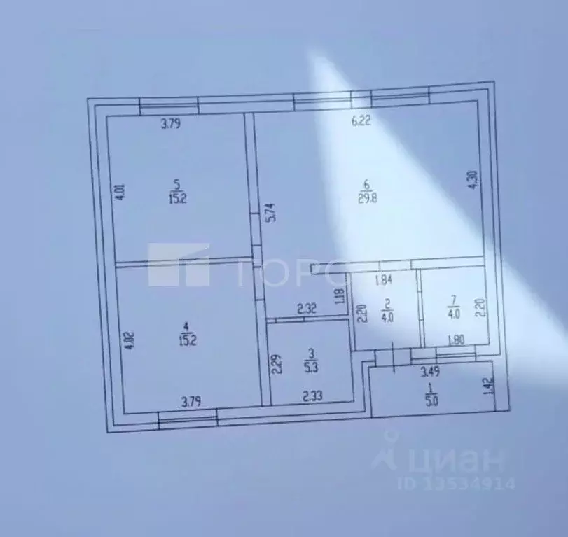 Дом в Алтайский край, Первомайский район, с. Фирсово, Рощино мкр ул. ... - Фото 2