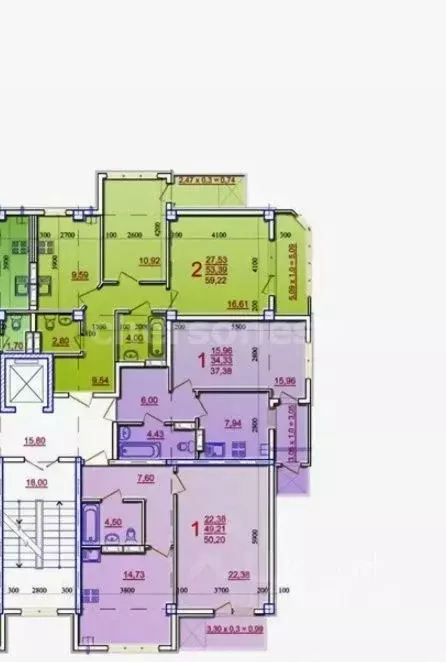 2-к кв. Севастополь ул. Колобова, 21Г (54.0 м) - Фото 2
