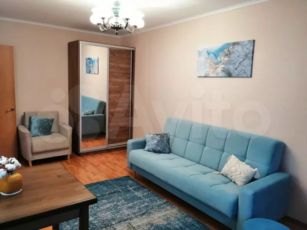 1-к. квартира, 30м, 1/5эт. - Фото 1