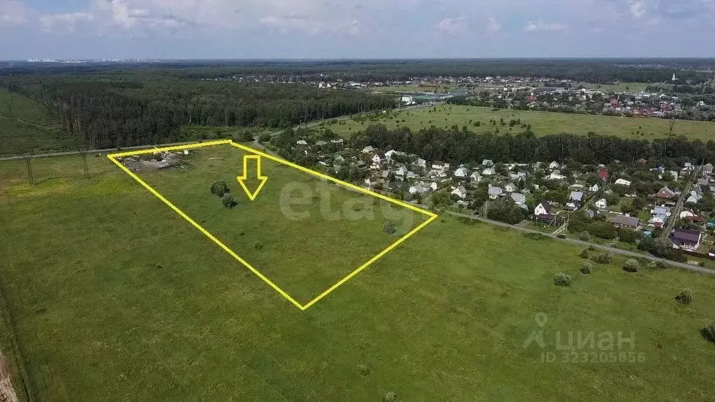 Участок в Московская область, Серпухов городской округ, д. ... - Фото 1