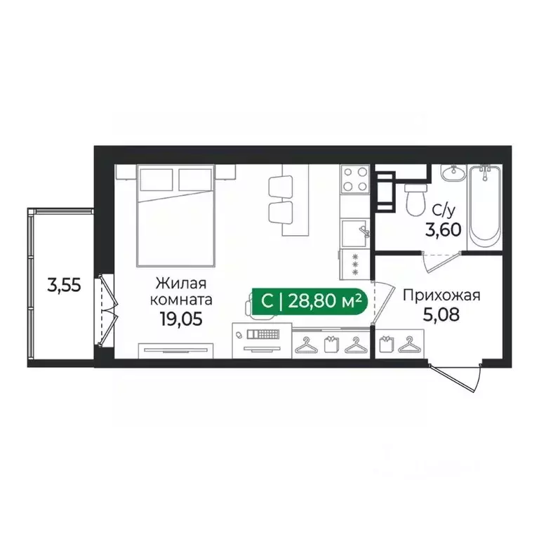 Студия Ленинградская область, Сертолово Всеволожский район, Сертолово ... - Фото 1