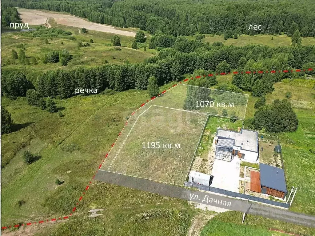 Участок в Татарстан, Пестречинский район, Богородское с/пос, д. Камыш ... - Фото 1