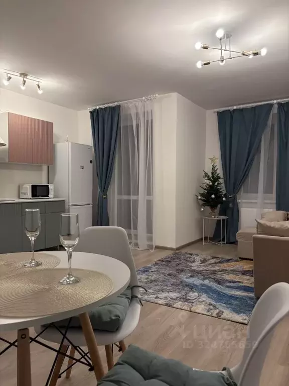 Студия Ленинградская область, Всеволожский район, пос. Бугры ул. ... - Фото 2