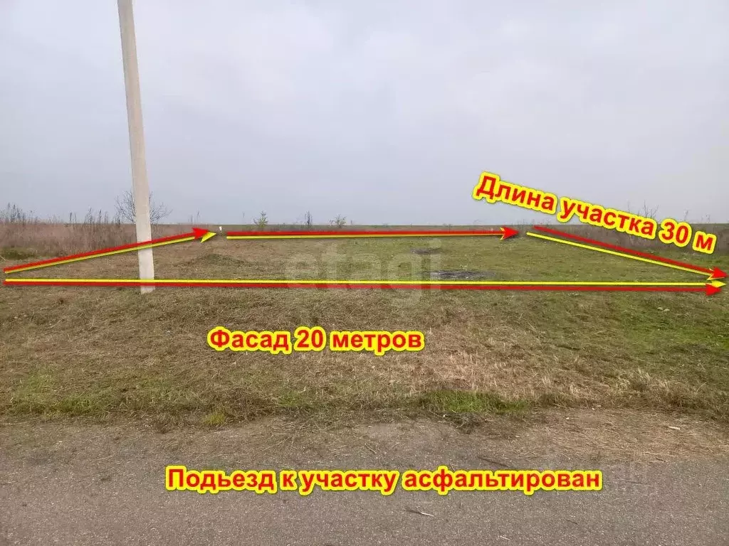 Участок в Краснодарский край, Анапа муниципальный округ, Уташ хут. ул. ... - Фото 1