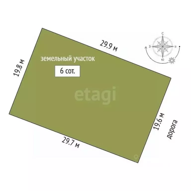 Участок в Крым, Ленинский район, Семисотское с/пос, с. Соляное ул. ... - Фото 2