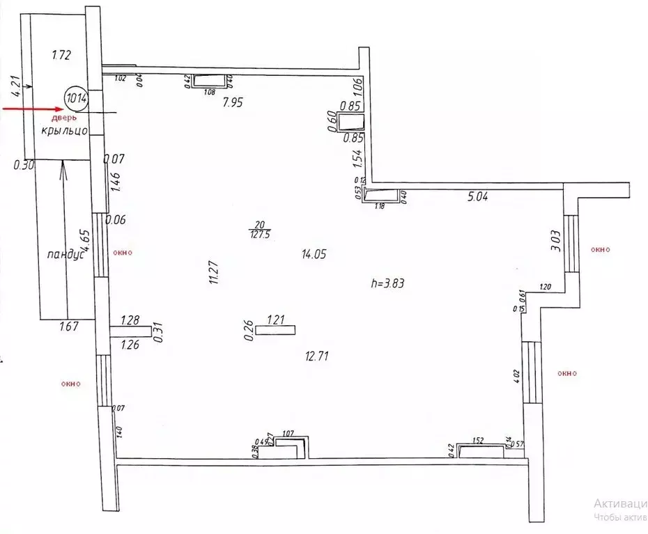 Помещение свободного назначения в Татарстан, Казань просп. Победы, ... - Фото 2
