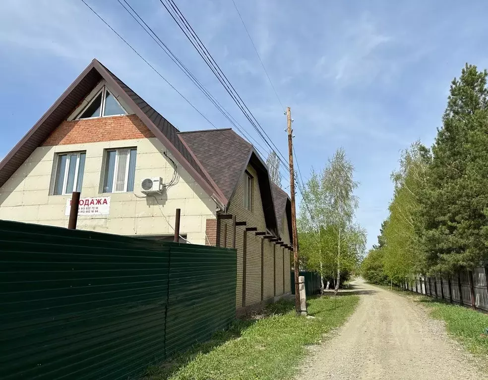 Коттедж в Омская область, Омский район, с. Усть-Заостровка Иртышская ... - Фото 1