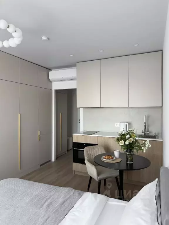 Студия Московская область, Одинцово ул. Березовая, 4к1 (20.0 м) - Фото 1