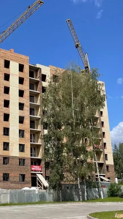 2-к. квартира, 64,4 м, 6/9 эт. - Фото 1