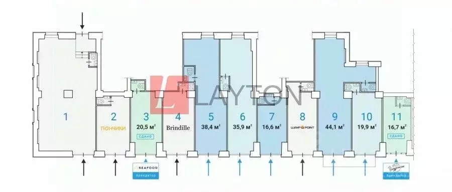 Помещение свободного назначения в Москва ул. Дмитрия Ульянова, 10/1К1 ... - Фото 0
