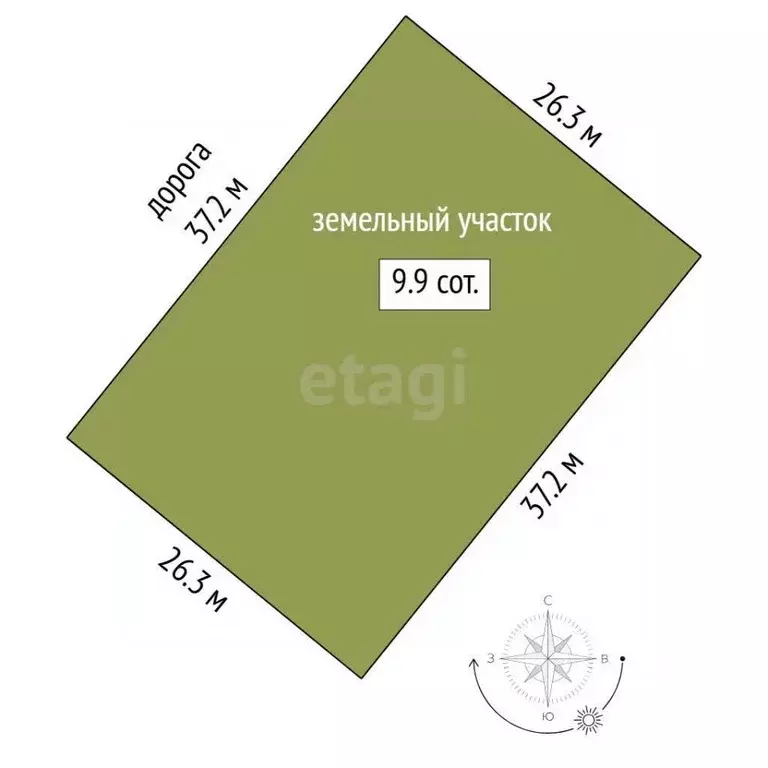 Участок в Тюменская область, Тюменский муниципальный округ, пос. ... - Фото 1