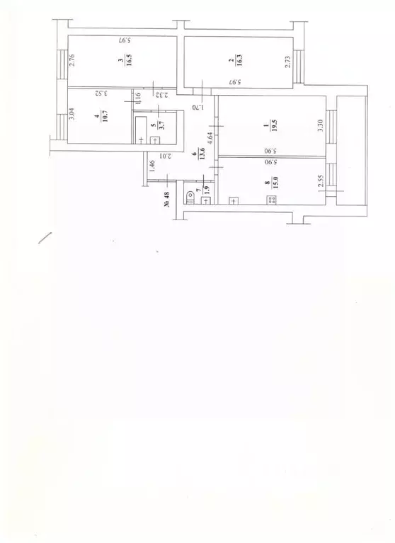 4-к кв. Саха (Якутия), Якутск ул. Бестужева-Марлинского, 1/2 (98.0 м) - Фото 0