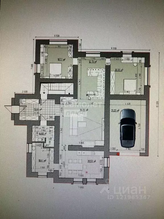 Коттедж в Иркутская область, Иркутский муниципальный округ, д. ... - Фото 2