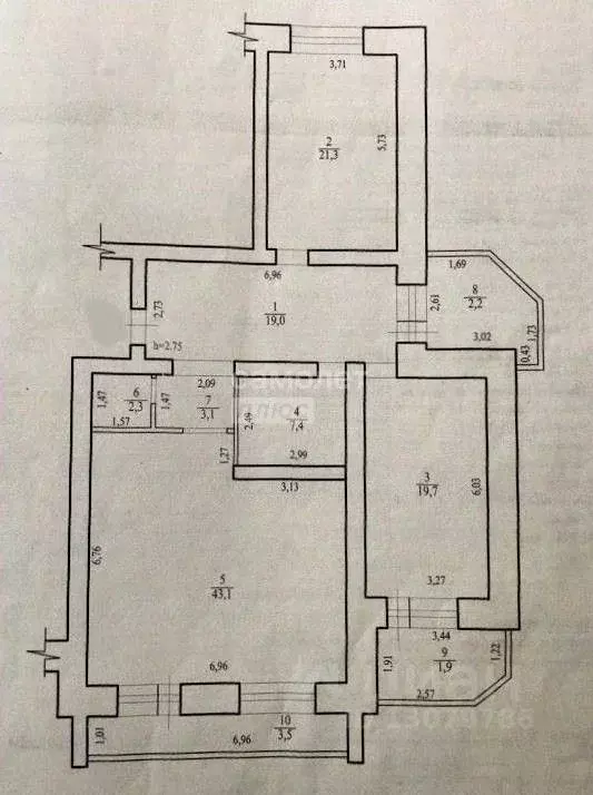 3-к кв. Забайкальский край, Чита Северный мкр, 70 (115.9 м) - Фото 1